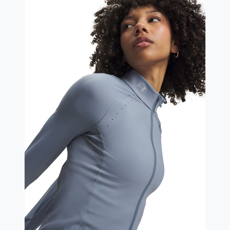 Dámská tréninková mikina Under Armour Vanish Elite blue wind/metallic silver 3