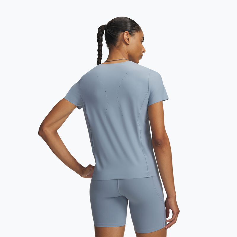 Dámské tréninkové tričko Under Armour Vanish Elite SS blue wind/metallic silver 2