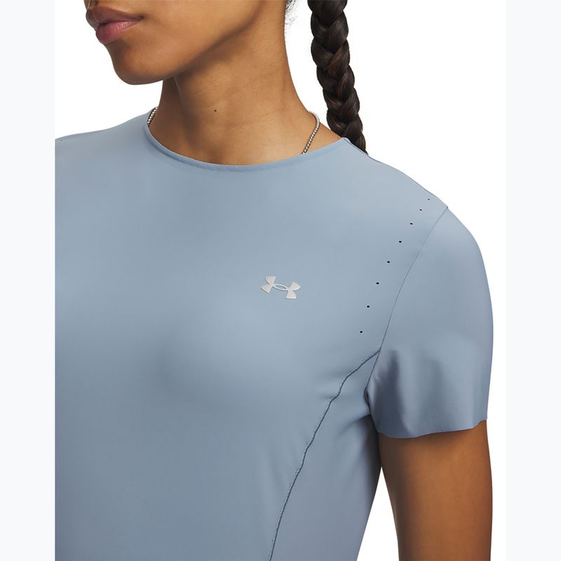 Dámské tréninkové tričko Under Armour Vanish Elite SS blue wind/metallic silver 3