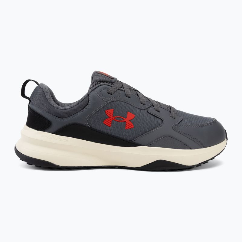 Pánské tréningové boty Under Armour Charged Edge castlerock/winter white/anthem red 2
