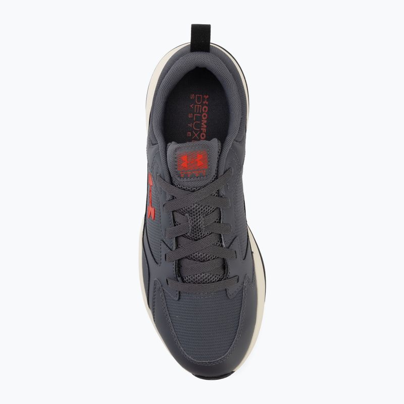Pánské tréningové boty Under Armour Charged Edge castlerock/winter white/anthem red 5