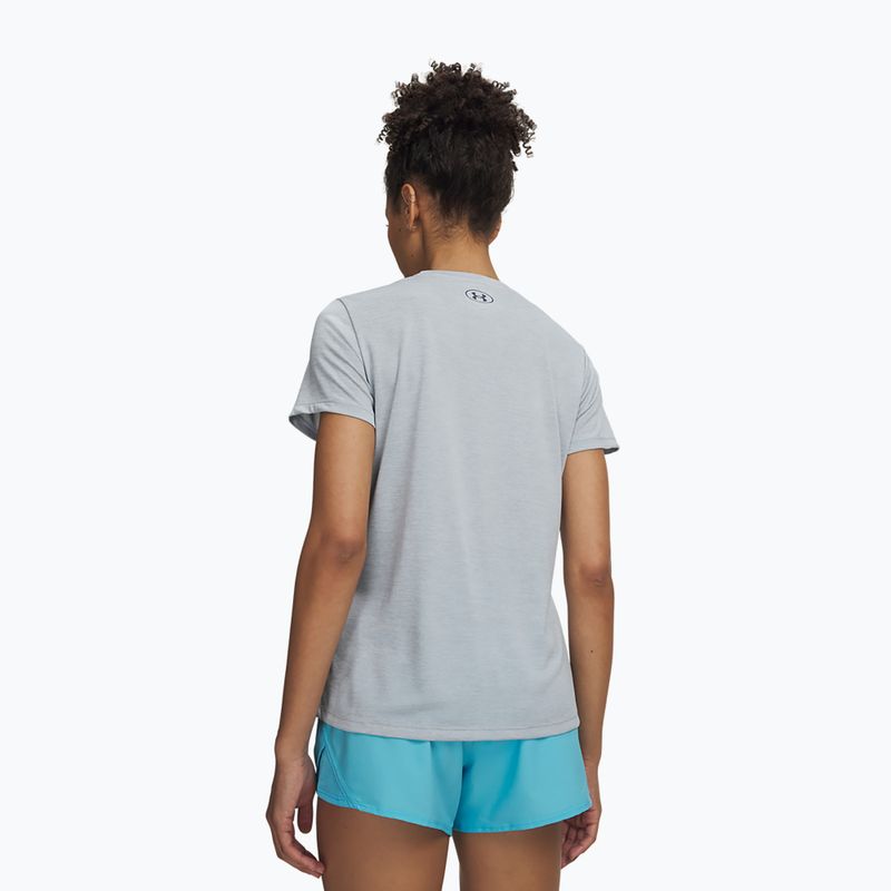 Dámské tréninkové tričko Under Armour Tech Twist blue fog/downpour gray 2