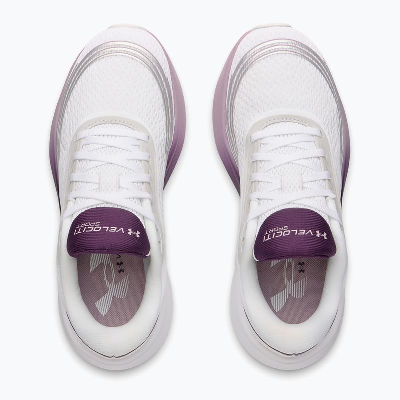 Dámské běžecké boty Under Armour Velociti Sport white/purple echo/mauve pink 3