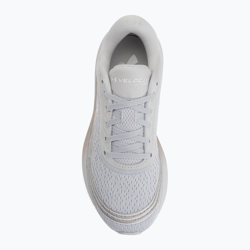 Dámské běžecké boty Under Armour Velociti Sport halo gray/metallic buff/white 5