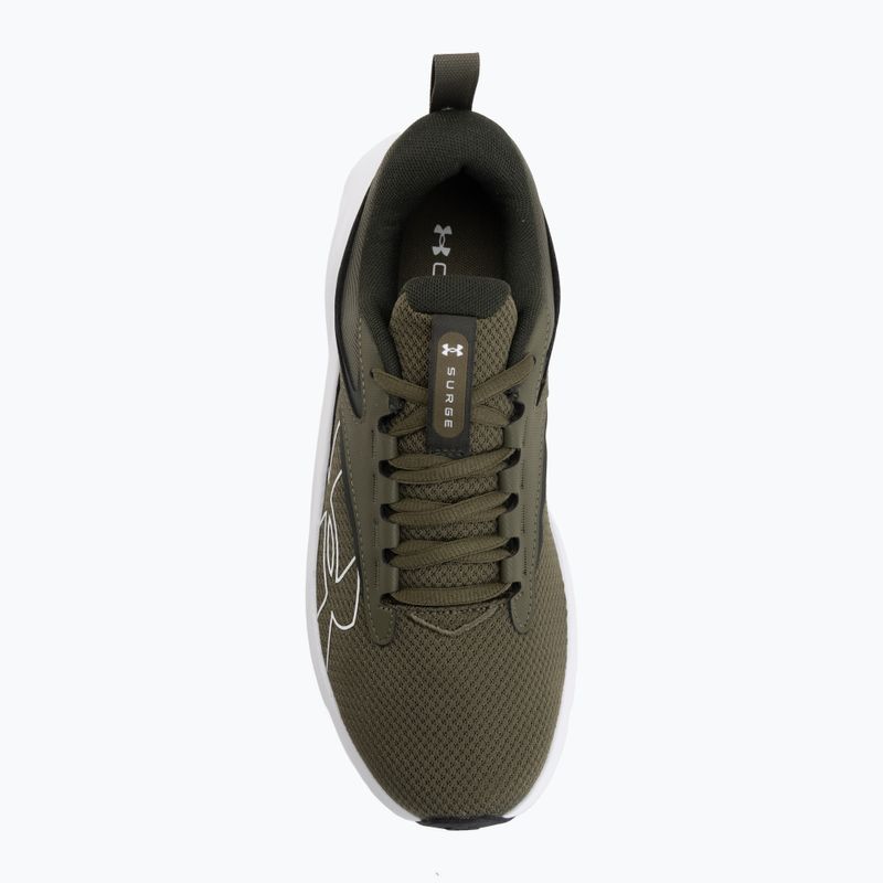 Pánské běžecké boty Under Armour Surge 5 marine od green/baroque green/white 5