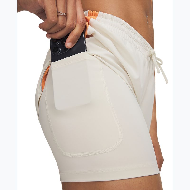 Dámské běžecké šortky Under Armour Velociti Pro 4" 2N1 Shorts stone/reflective 4