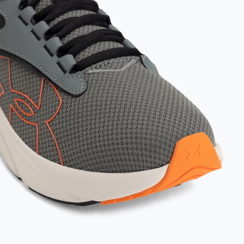 Pánské běžecké boty Under Armour Surge 5 clay green/summit white/outrageous orange 7