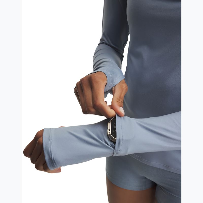 Dámská běžecká mikina Under Armour Velociti Half Zip blue wind/reflective 3