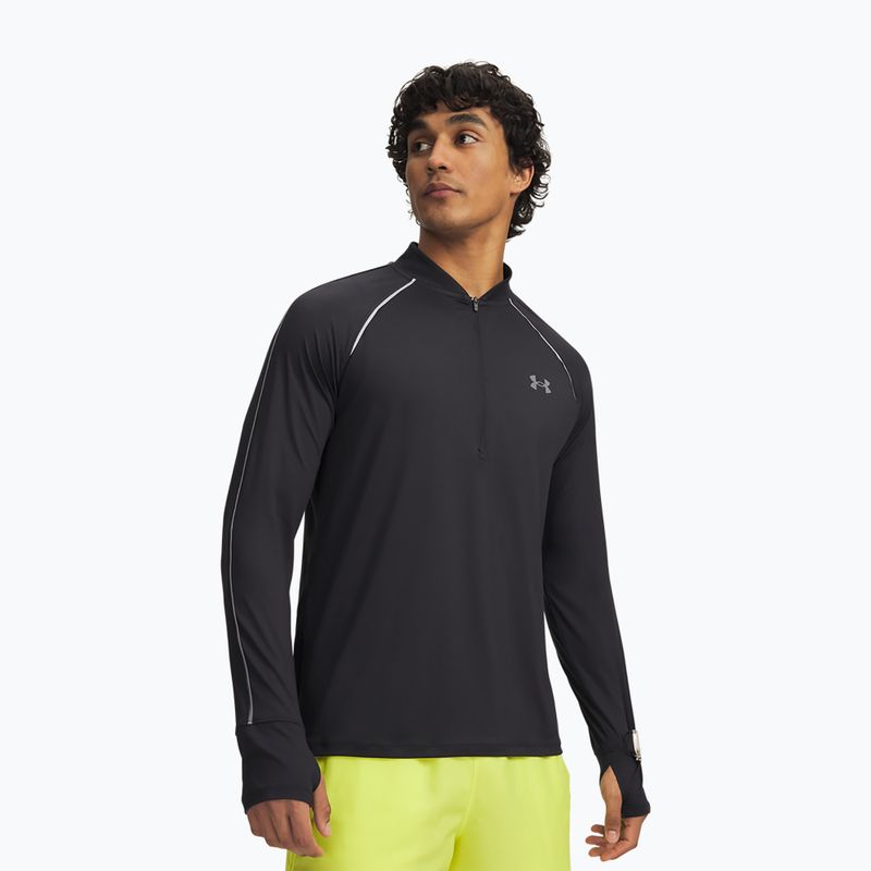 Pánská běžecká mikina Under Armour Velociti Half Zip ultimate black/reflective