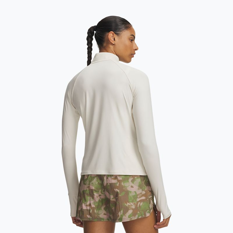 Dámská běžecká mikina Under Armour Velociti Half Zip stone/reflective 2