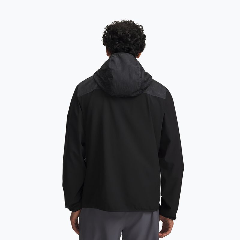 Pánská běžecká bunda Under Armour Velociti Storm Jacket ultimate black/reflective 2