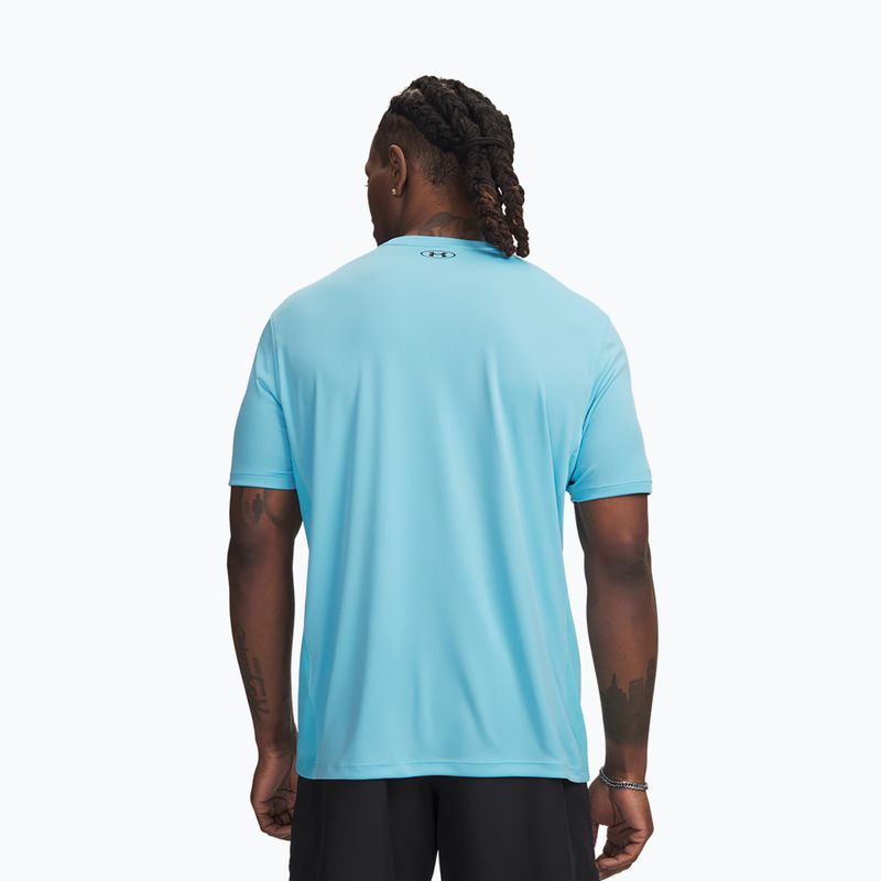 Pánské tréninkové tričko Under Armour Tech Utility SS fresco blue/black 2