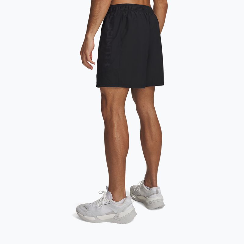 Pánské tréninkové šortky Under Armour Tech Utility Shorts black/steel 3