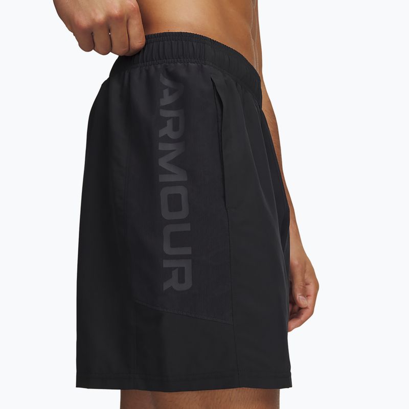 Pánské tréninkové šortky Under Armour Tech Utility Shorts black/steel 4
