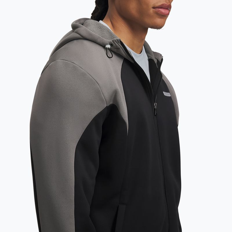 Pánská mikina Under Armour Armour Fleece Winter ultimate black/clay green/white 3