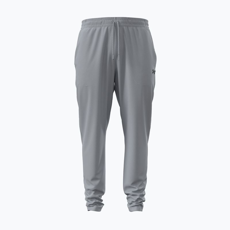 Pánské kalhoty Under Armour Flex Fleece Tapered Pants mod gray/black