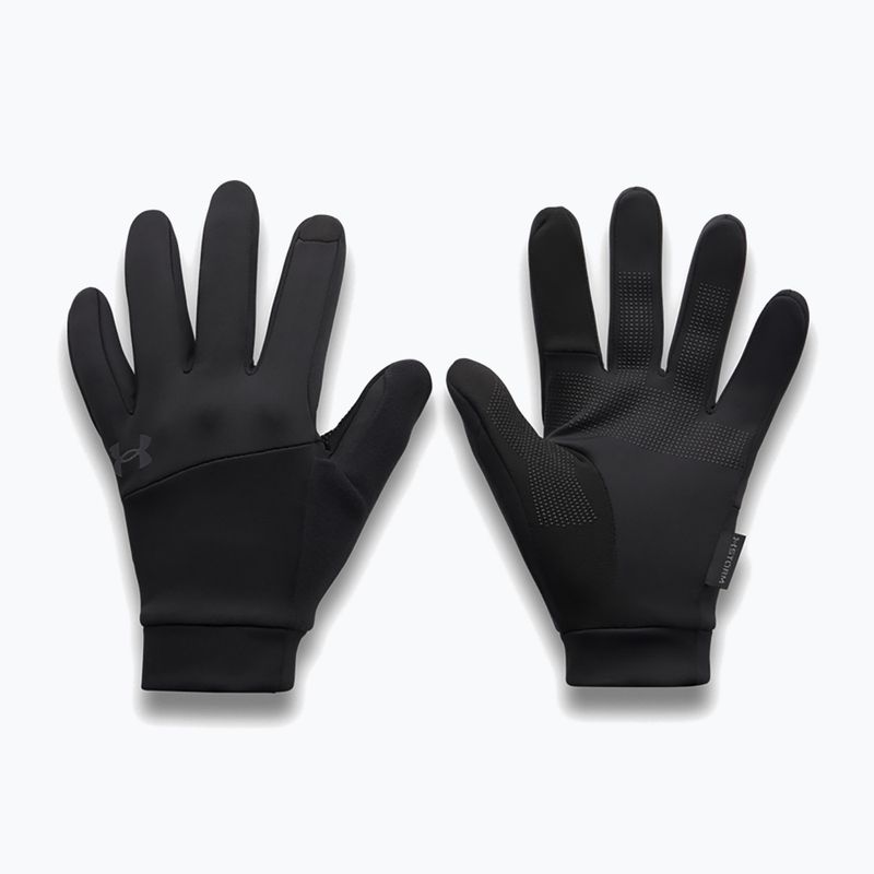 Běžecké rukavice pánské Under Armour Velociti Liner black/black/reflective