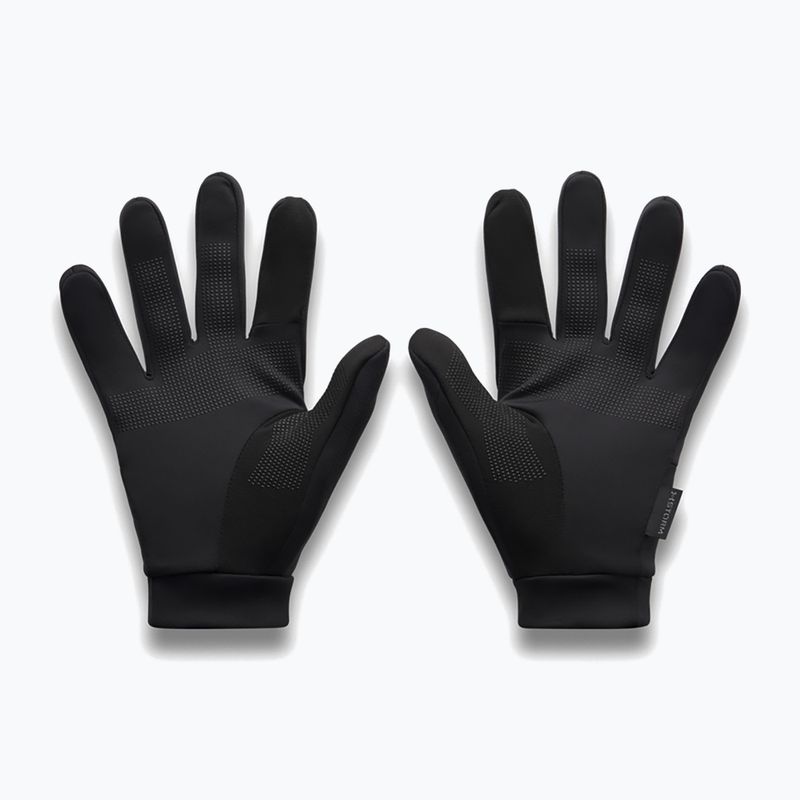 Běžecké rukavice pánské Under Armour Velociti Liner black/black/reflective 3