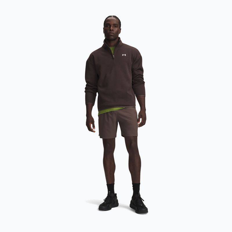 Pánské tréninkové šortky Under Armour Vanish Woven 2.0 Shorts peppercorn/white 2