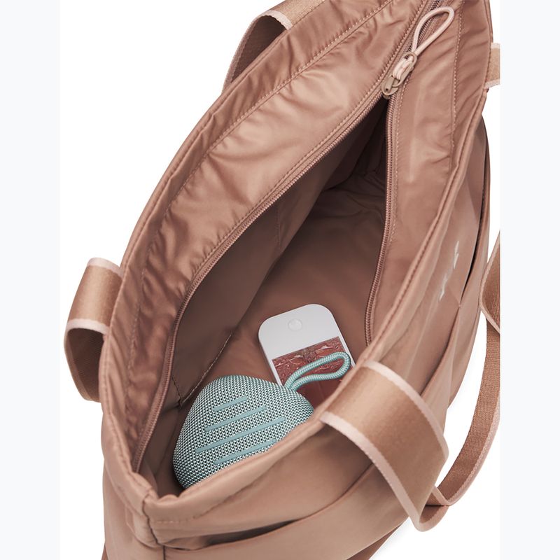 Dámská taška Under Armour Studio Lite Tote 16 l deep almond/bashful pink 3