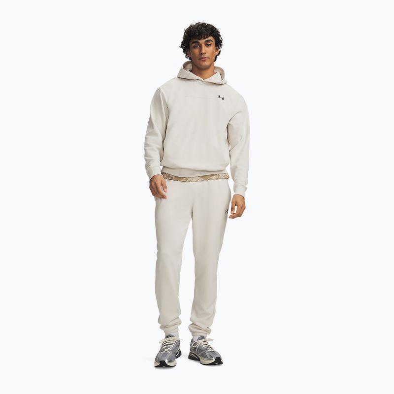 Pánské kalhoty Under Armour Rival LW Jogger summit white/black 2
