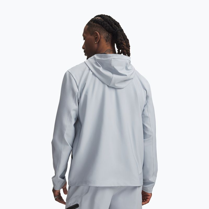 Pánská bunda Under Armour Unstoppable Woven Jacket blue fog/black 2