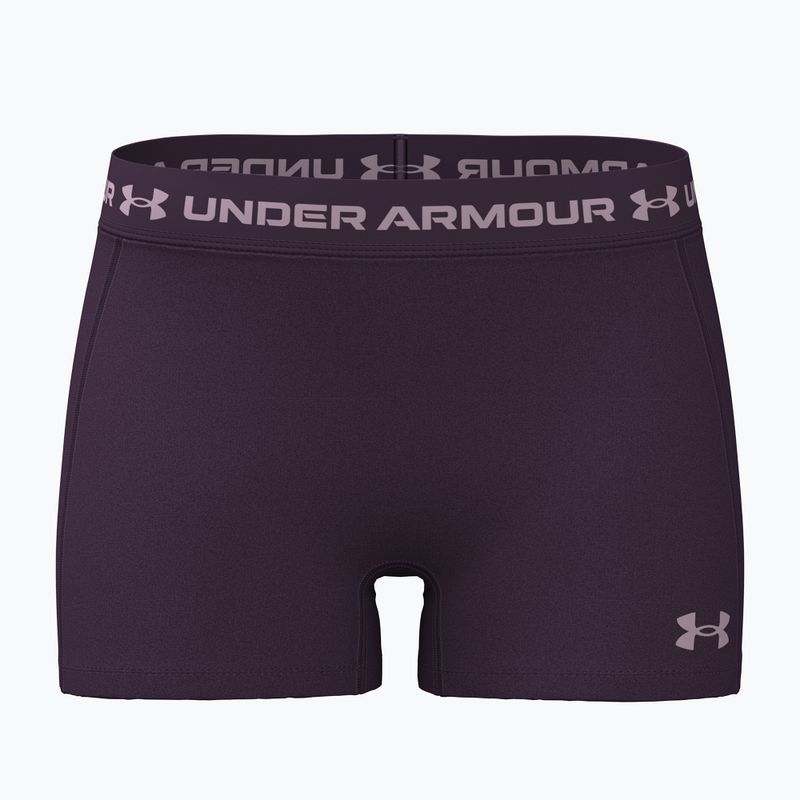 Dámské tréninkové šortky Under Armour HeatGear Shorty purple echo/mauve pink