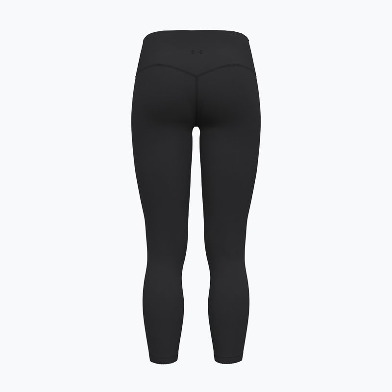 Dámské tréninkové legíny Under Armour Meridian Ankle Leggings ultimate black/ultimate black 2