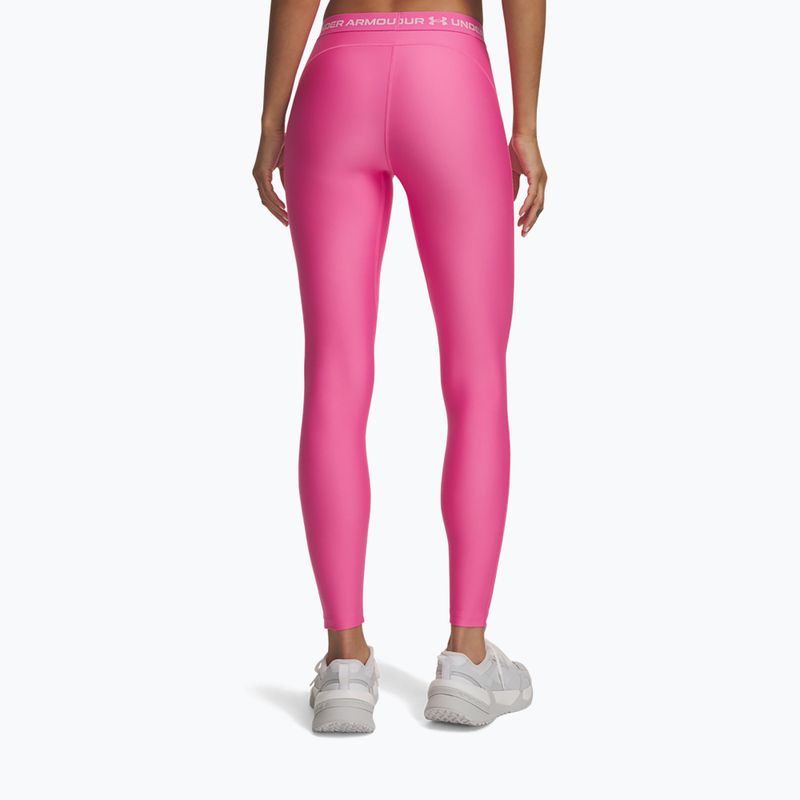 Dámské tréninkové legíny Under Armour HeatGear Leggings pink frenzy/prime pink 2