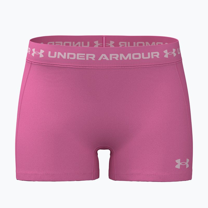 Dámské tréninkové šortky Under Armour HeatGear Shorty pink frenzy/prime pink