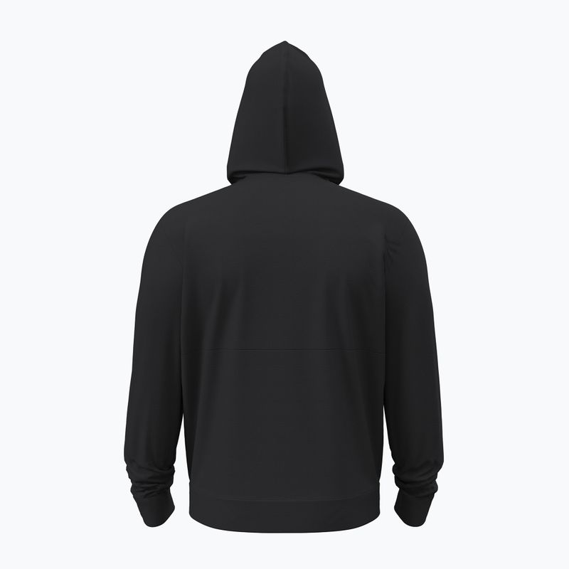 Pánská mikina Under Armour Flex Fleece Hoodie ultimate black/white 2