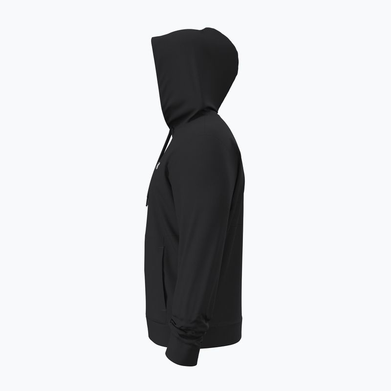Pánská mikina Under Armour Flex Fleece Hoodie ultimate black/white 3