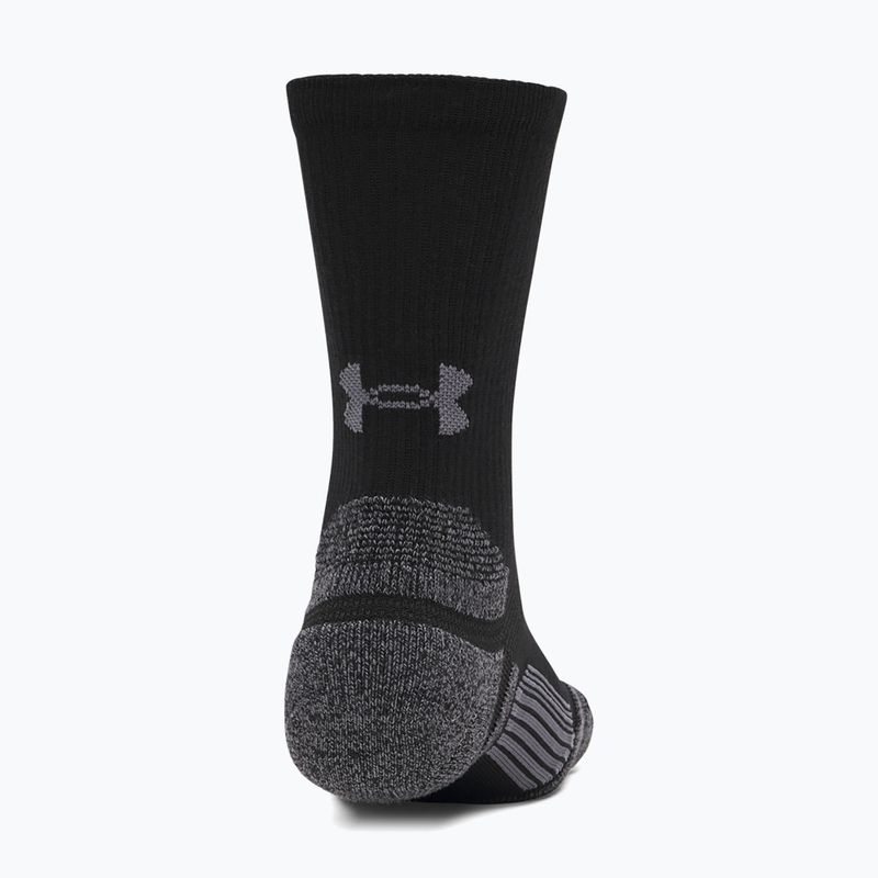 Ponožky Under Armour Perf Tech Pro 3 Pack Crew ultimate black/ultimate black/castlerock 3