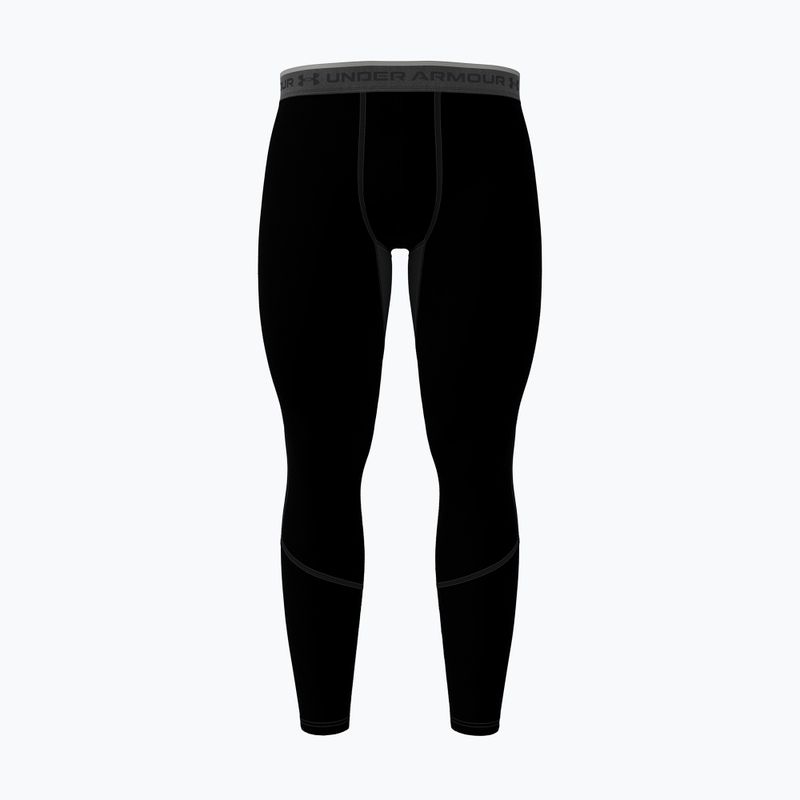 Pánské tréninkové legíny Under Armour Coldgear Elite Leggings ultimate black/ultimate black/Reflective