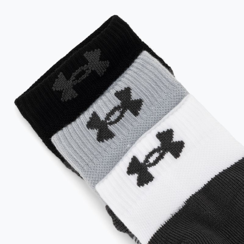 Ponožky Under Armour Perf Tech Low 3 pack mod gray/white/jet gray 6