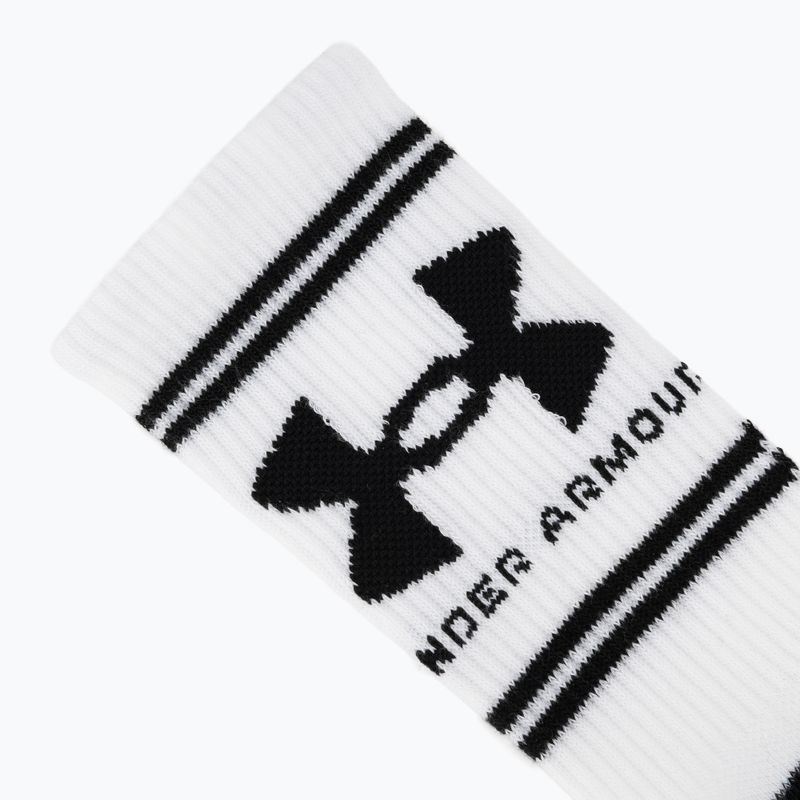 Ponožky Under Armour Perf Tech Nov Crew 3 pack white/white/ultimate black 3