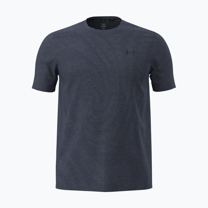 Pánské tréninkové tričko Under Armour Vanish Seamless Novelty SS downpour gray/ultimate black