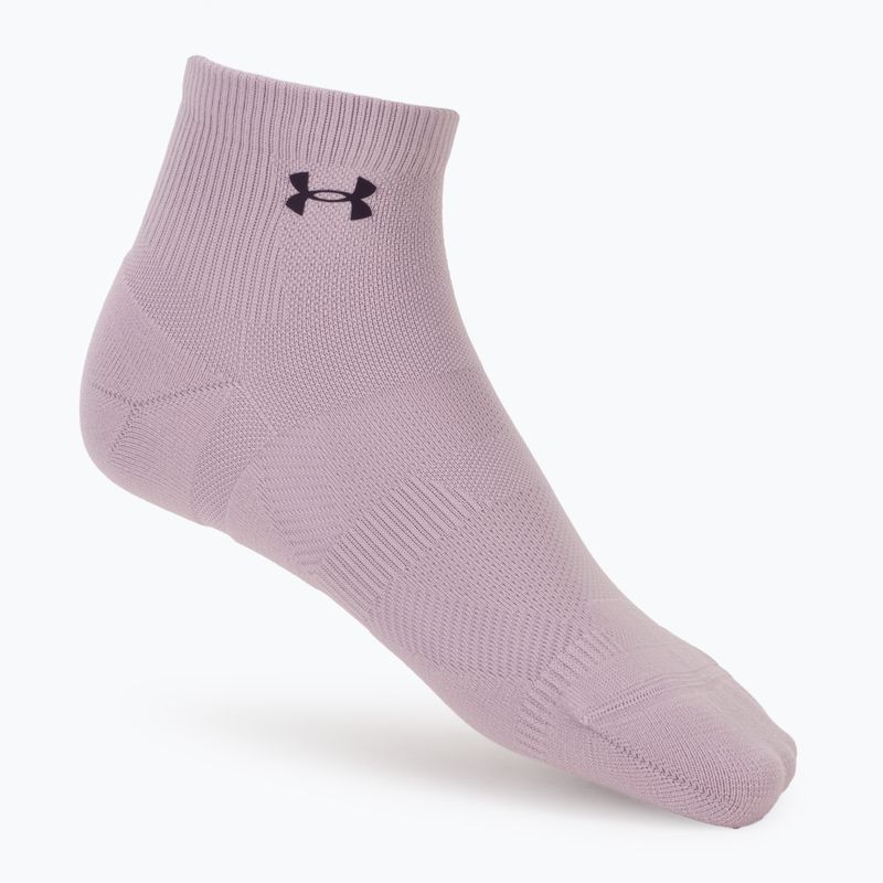 Dámské ponožky Under Armour Vanish 3 Pack mauve pink/titanium/purple echo 2