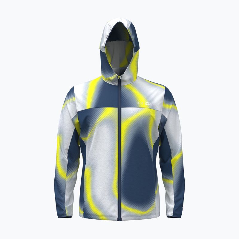 Pánská běžecká bunda Under Armour Velociti Storm Jacket blackout navy/silver reflective