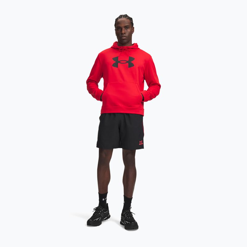 Pánské tréninkové šortky Under Armour Tech Sport black/racer red/racer red 2
