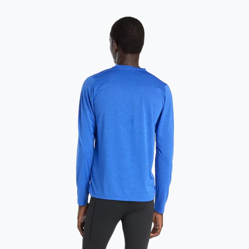Pánské tričko Longsleeve New Balance Athletics blue gemstone 3