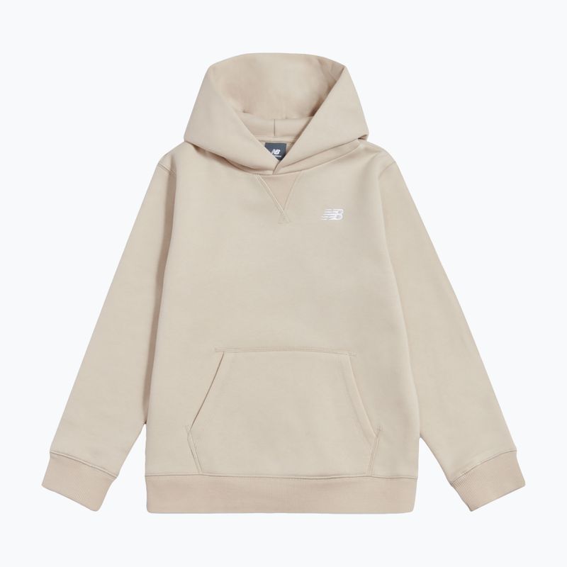 Dětská mikina New Balance French Terry Small Logo Hoodie timberwolf 5