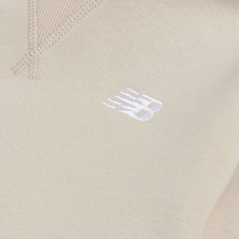 Dětská mikina New Balance French Terry Small Logo Hoodie timberwolf 7