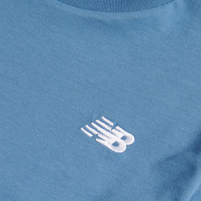 Dětské tričko New Balance Jersey Small Logo Tee shoreline blue 8
