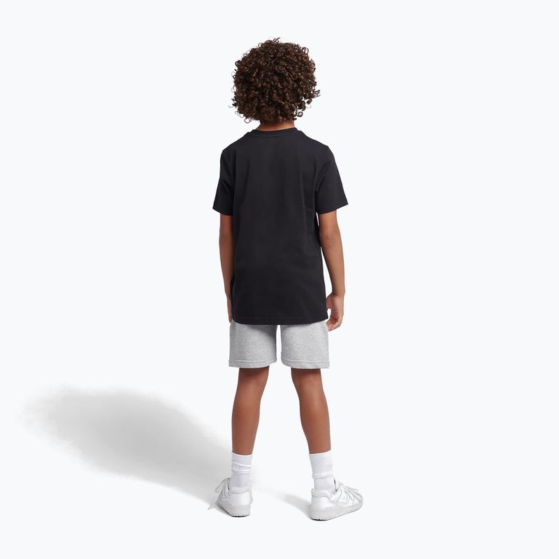 Dětská souprava New Balance Stacked Logo Tee & FT Short nb caviar 2