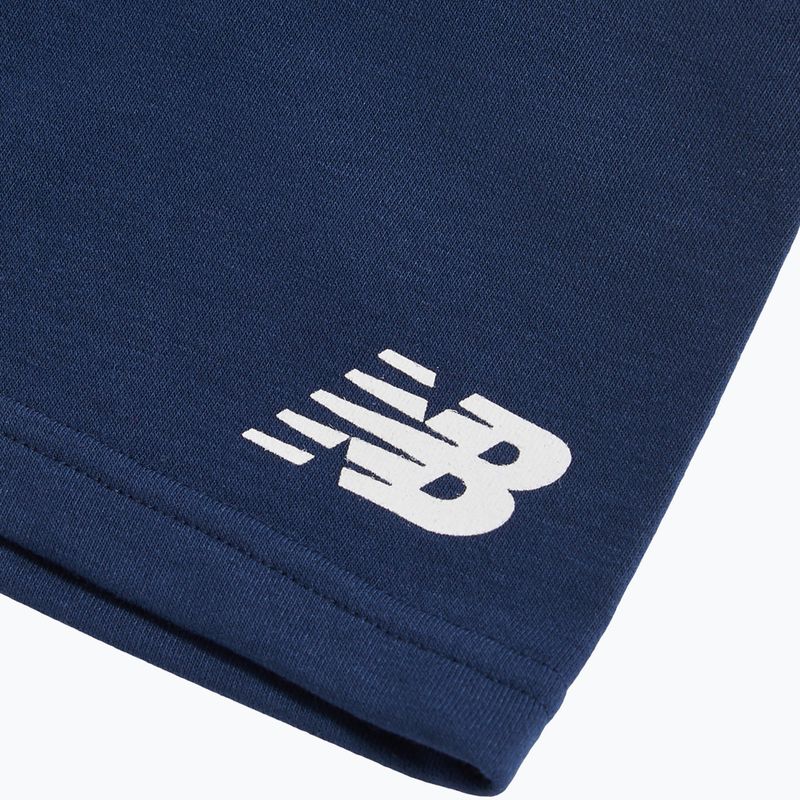 Dětská souprava New Balance Stacked Logo Tee & FT Short nb bright white 12