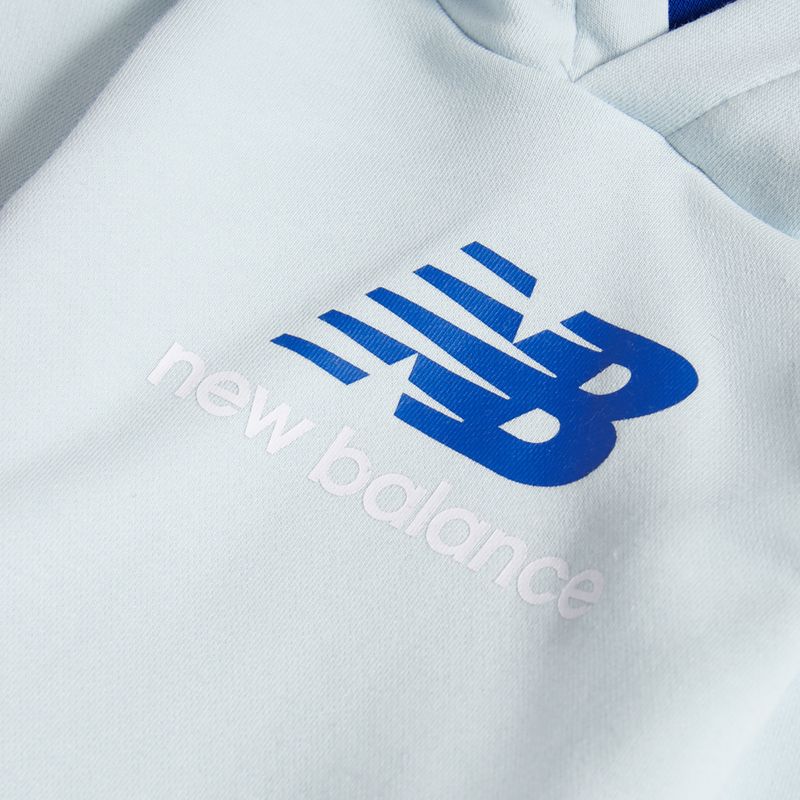 Dětská tepláková souprava New Balance FT Hoodie & Jogger frosted glass 4