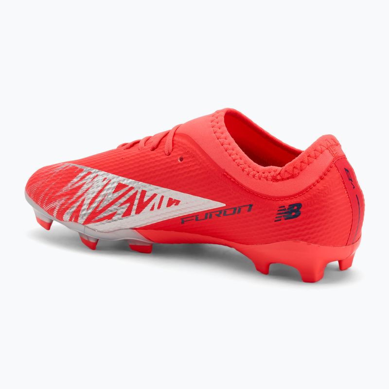 Dětské kopačky New Balance Furon Team V8 Jr FG red 3