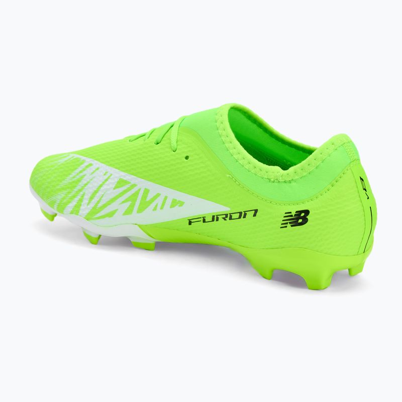 Dětské kopačky New Balance Furon Team V8 Jr FG green 3