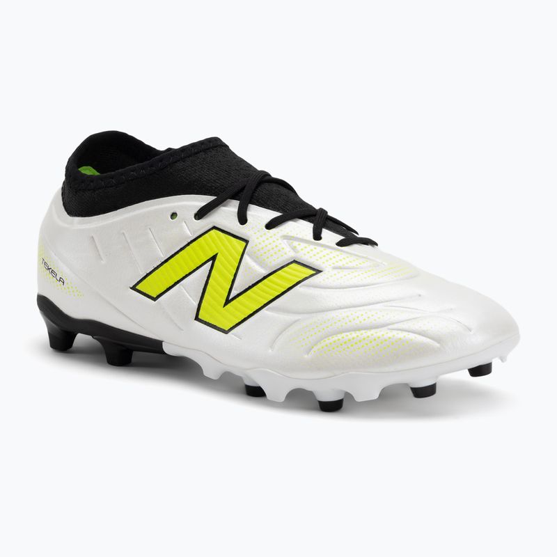 Dětské kopačky New Balance Tekela Team Low JR FG white